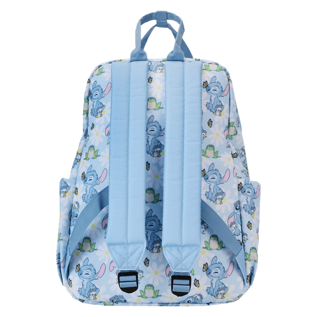Springtime Stitch All Over Print Full Size Nylon Backpack Lilo And Stitch Loungefly - 4