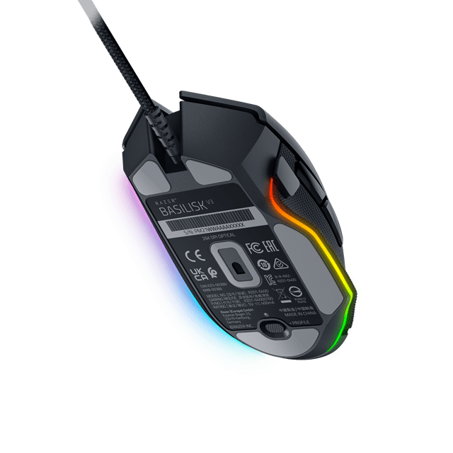 RAZER Basilisk V3 RGB Optical Gaming Mouse - 4