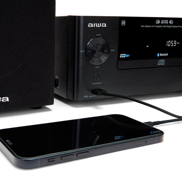 Aiwa MSBTU-500 Bluetooth Mini HiFi System - 14