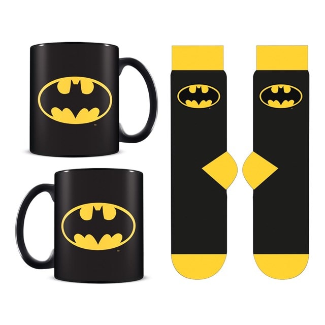 Logo Batman Mug & Sock Set - 2