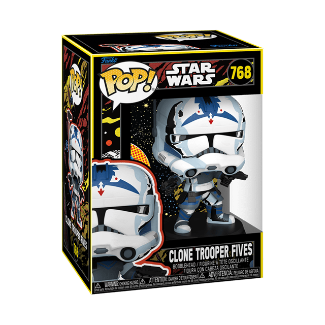 Clone Trooper Fives Retro 768 Star Wars Funko Pop Vinyl - 2