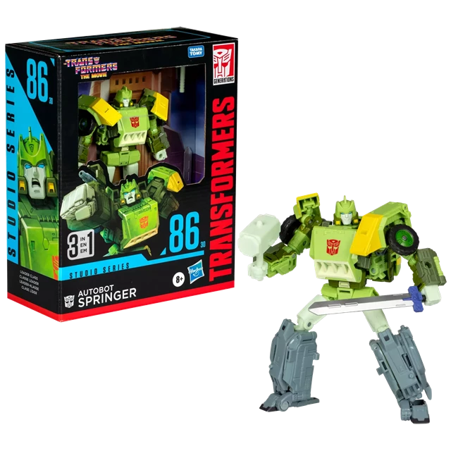 Transformers Studio Series Leader The Transformers The Movie 86-30 Springer Hasbro Action Figure - 5