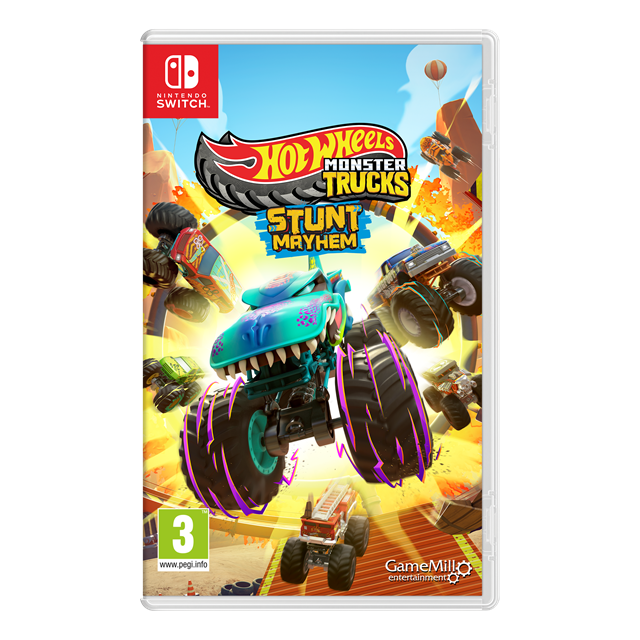 Hot Wheels Monster Trucks: Stunt Mayhem (Nintendo Switch) - 1