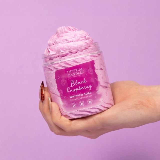 Black Raspberry Whipped Soap - 1
