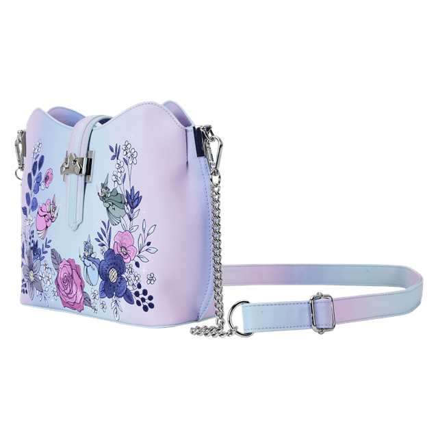 Floral Crown Crossbody Bag Sleeping Beauty 65th Anniversary Loungefly - 2