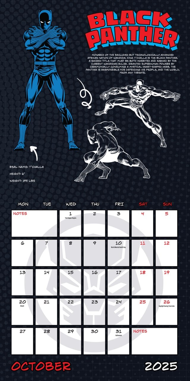 Marvel Comics 2025 Square Calendar - 5