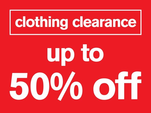 Clothing Clearance