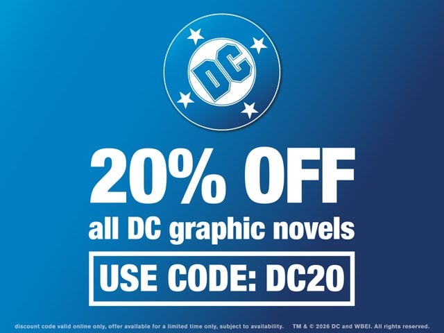 DC Graphic Novels 20% Off - Use Code DC20