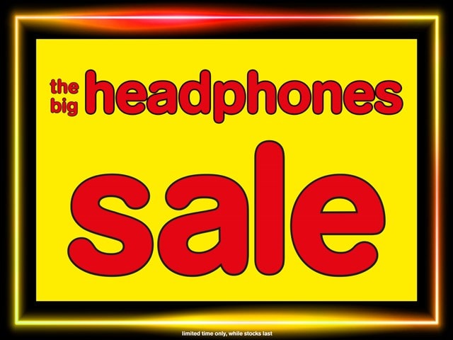 The Big Sale on Earphones & Headphones