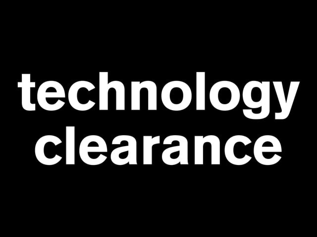 Technology Clearance