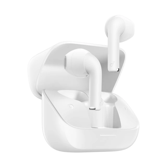 Soundcore k20i bele bluetooth slušalke odprt polnilni etui