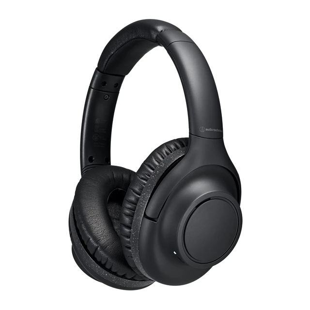Audio-technica ath-s300bt črne brezžične slušalke sprednji pogled