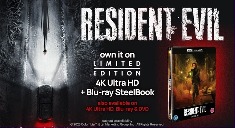 Resident Evil Limited Edition 4K Ultra HD SteelBook