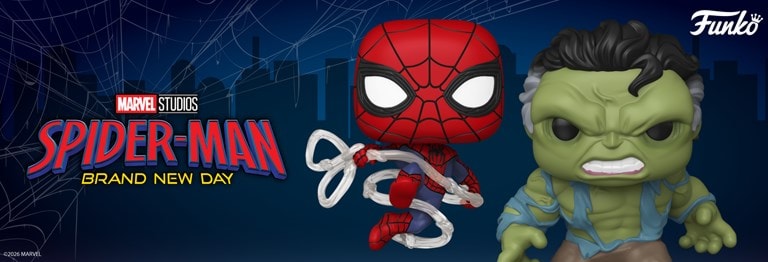 Shop the collectable Spider-Man Brand New Day Funko Pop Vinyl