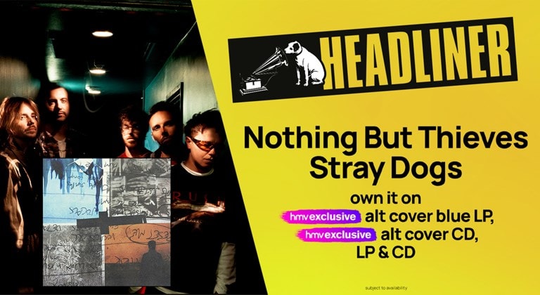 Shop Nothing But Thieves's new album 'Stray Dogs' and catalogue on CD & Vinyl