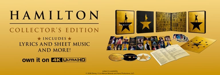 Hamilton Collector's Edition 4K Ultra HD