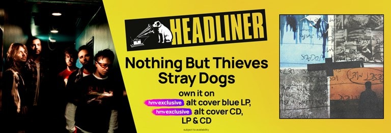 Shop Nothing But Thieves's new album 'Stray Dogs' and catalogue on CD & Vinyl