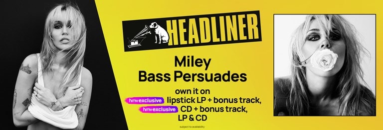 Shop Miley's new album 'Bass Persuades' and catalogue on CD & Vinyl