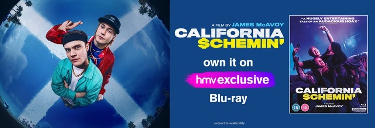 California Schemin out now on hmv exclusive Blu-ray, Blu-ray & DVD Shop Now