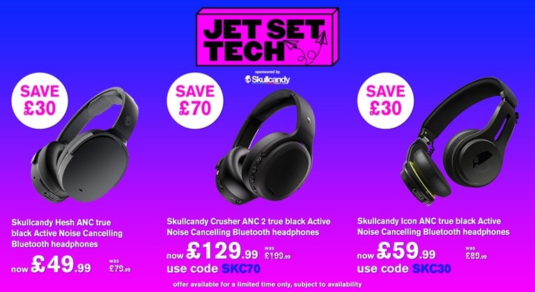 Save on selected Skullcandy lines 