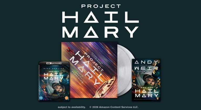project hail mary 4k blu-ray dvd vinyl book