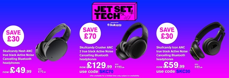 Save on selected Skullcandy lines 