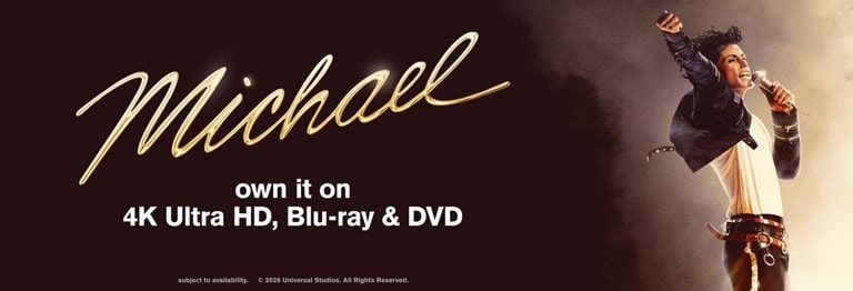 Michael on 4K, Blu-ray & DVD Michael Jackson