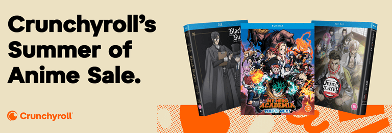 Crunchyroll Summer Sale on 4K, Blu-ray & DVD