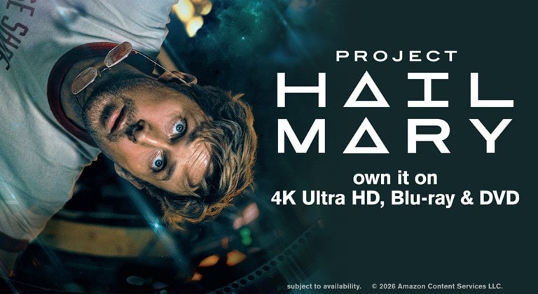 project hail mary 4k blu-ray dvd vinyl book Shop Now