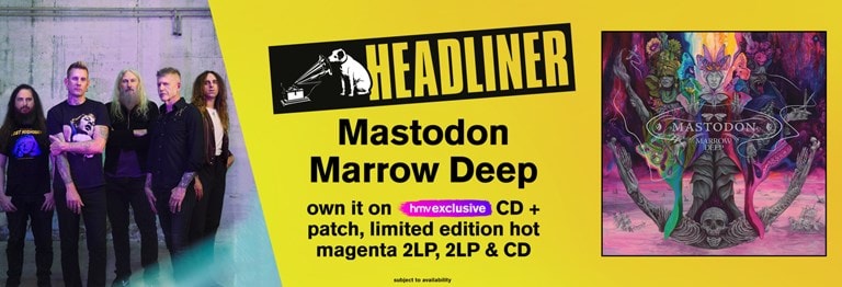 Shop Mastodon's new album 'Marrow Deep' and catalogue on CD & Vinyl