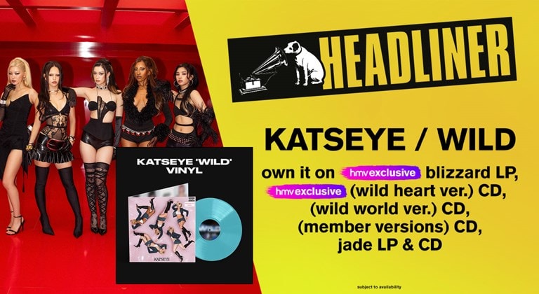 Shop KATSEYE's new album 'WILD' and catalogue on CD & Vinyl