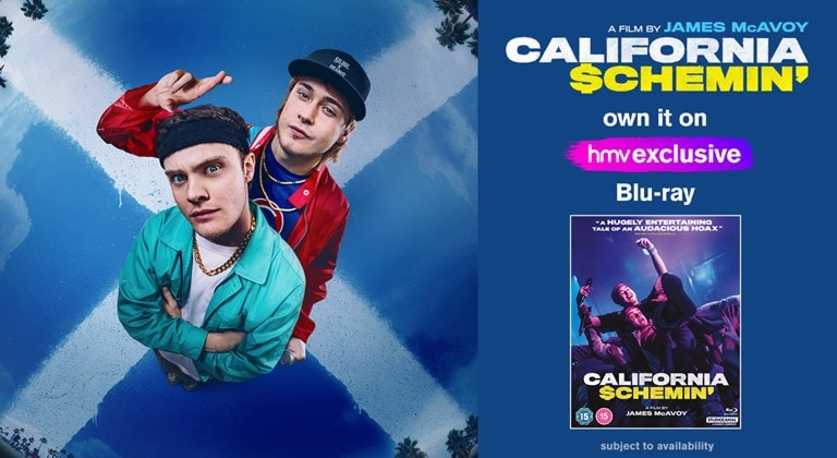 California Schemin out now on hmv exclusive Blu-ray, Blu-ray & DVD Shop Now