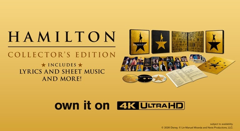 Hamilton Collector's Edition 4K Ultra HD