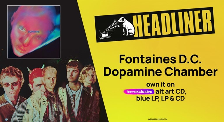 Shop Fontaines D.C.'s new album 'Dopamine Chamber' and catalogue on CD & Vinyl