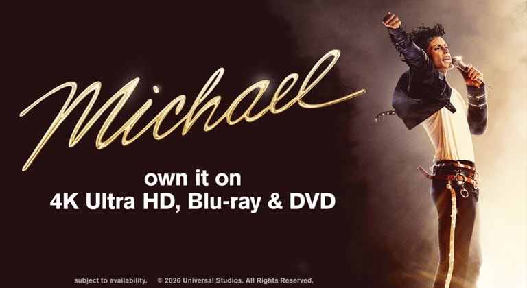 Michael on 4K, Blu-ray & DVD Michael Jackson