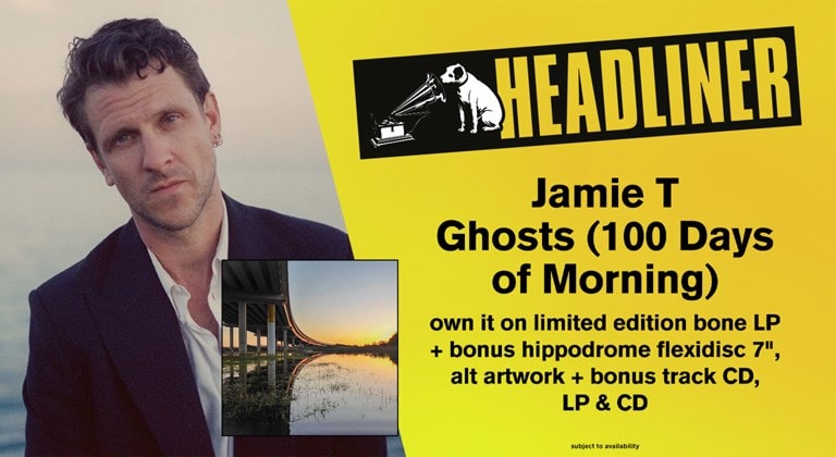 Shop Jamie T's new album 'Ghosts (100 Days of Morning)' and catalogue on CD & Vinyl