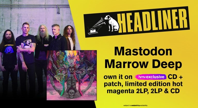 Shop Mastodon's new album 'Marrow Deep' and catalogue on CD & Vinyl