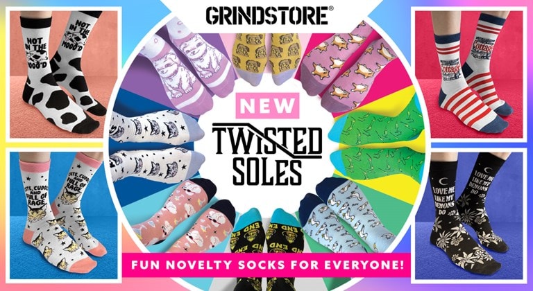 Shop Twisted Soles - fun novelty socks for everyone 