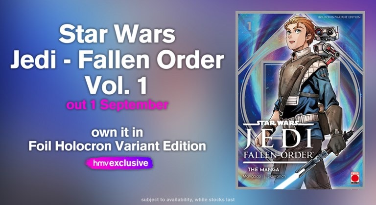 Shop hmv Exclusive Star Wars Jedi - Fallen Order Volume 1 Foil Holocron Variant Edition. Pre-order Now