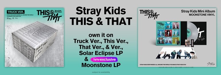 Shop Stray Kids' new album 'This & That' and catalogue on CD & Vinyl
