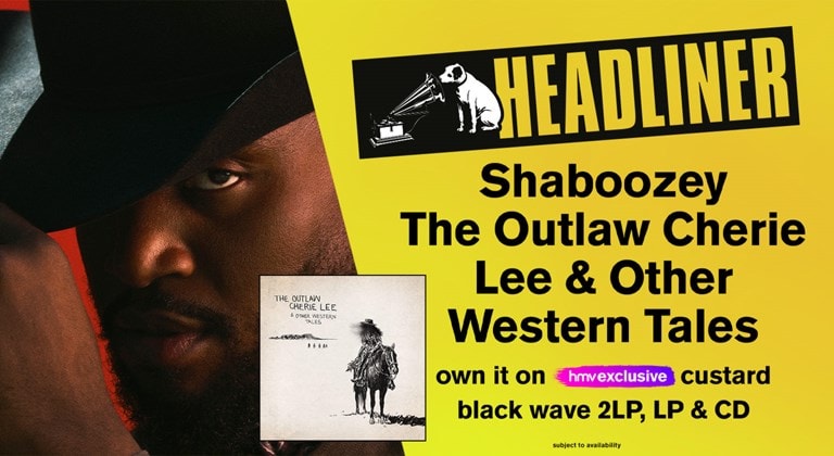 Shop Shaboozey's new album 'The Outlaw Cherie Lee & Other Western Tales and catalogue on CD & Vinyl