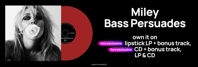Shop Miley's new album 'Bass Persuades' and catalogue on CD & Vinyl