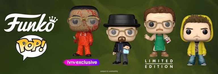 Pre-order the latest Funko Pop Vinyl including Breaking Bad, Resident Evil, Michael Jackson and more