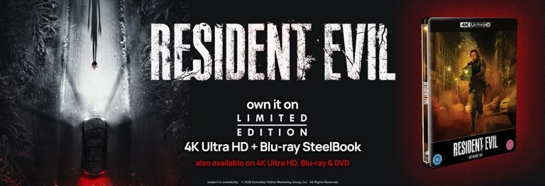 Resident Evil Limited Edition 4K Ultra HD SteelBook