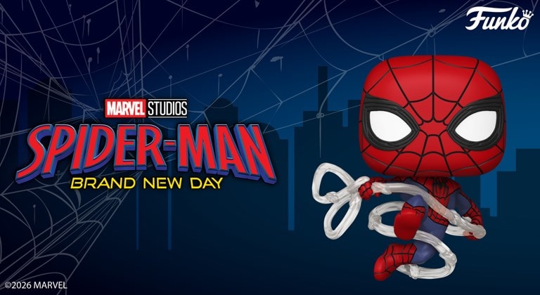 Shop the collectable Spider-Man Brand New Day Funko Pop Vinyl