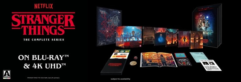 Shop Stranger Things on 4k Ultra HD, Blu-ray, Merchandise, Soundtracks & Accessories
