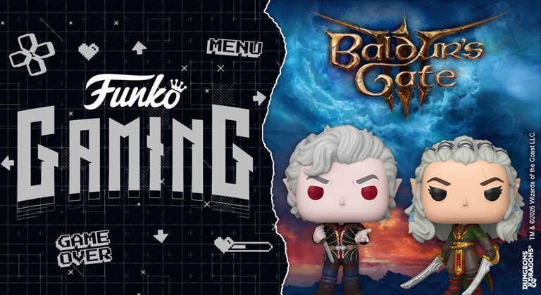 Gaming Funko Pop Vinyl Baldur's Gate FNAF Sonic The Hedgehog