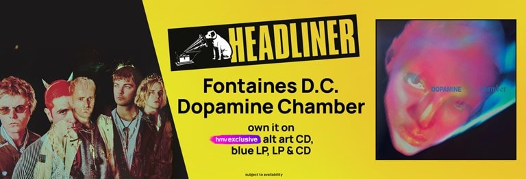 Shop Fontaines D.C.'s new album 'Dopamine Chamber' and catalogue on CD & Vinyl