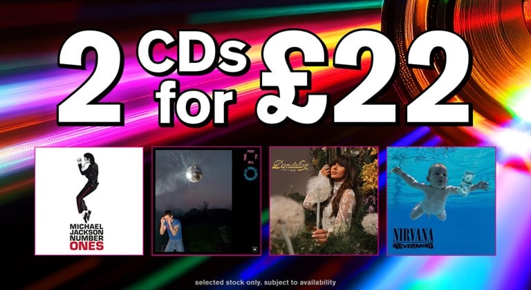 Shop Now CD Multibuy: 2 CDs for £22