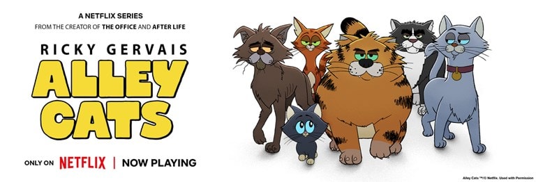 Shop merchandise for Netflix's newest animated comedy series Alley Cats